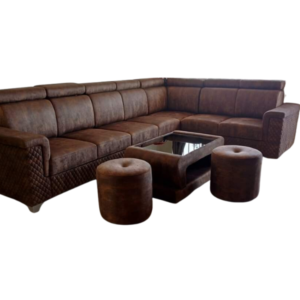 7 Seater Sofa Set (Brown Colour)