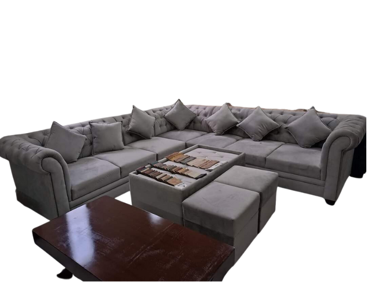 7 Seater Sofa (Grey Colour)